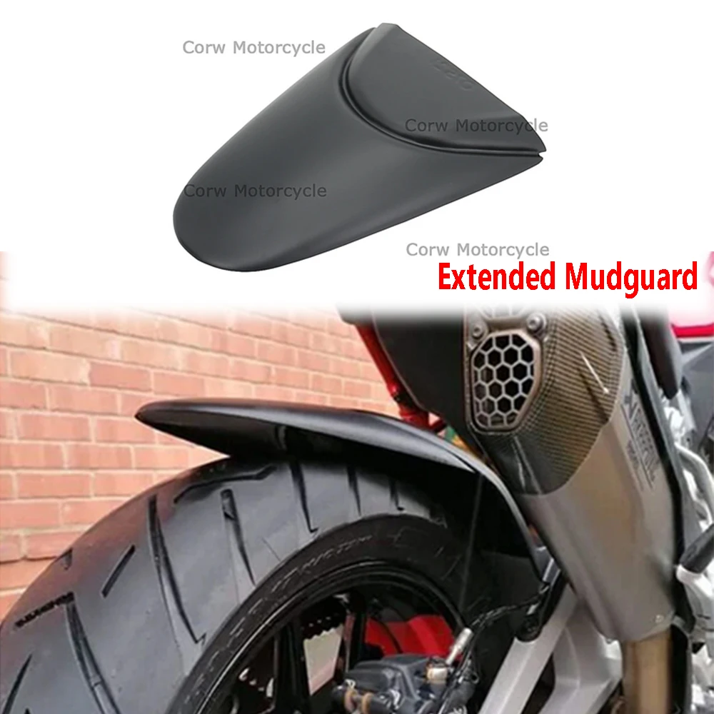 Dukadi Multistrada V4 S V4S 2021 2022 Motorcycle New Front And Rear Wheel Guards Extended Mudguard Extended Mudguard Mudguard