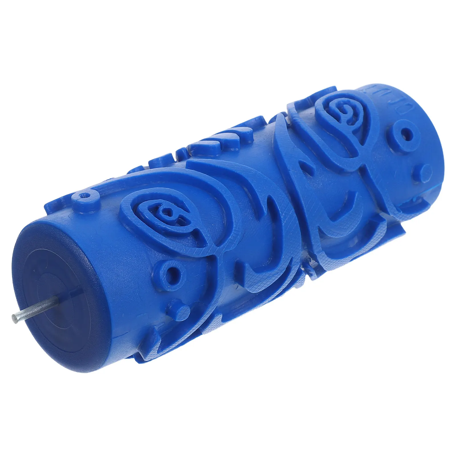 DIY Patterned Rubber Paint Roller Single Color Texture Tool for Home Wall Furniture Decoration Smooth Even Finish