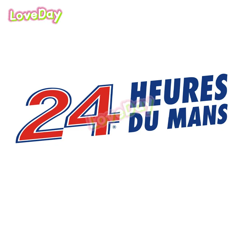 Racing Car Sticker France Le Mans Endurance Race Logo Sticker Vinyl Waterproof Racing Auto Modification Accessories Sticker