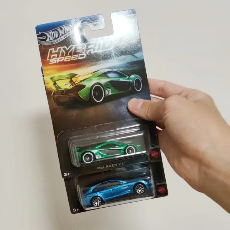 รถฮอตวีลส์ใหม่ ปี 2025 ชุดไฮบริดสปีด ซีรีส์สีเงิน แลมโบกินี แมคลาเรน รถสเกล 1:64 โมเดลรถหล่อขึ้นรูป ฮอนด้า แอคิวรา บี