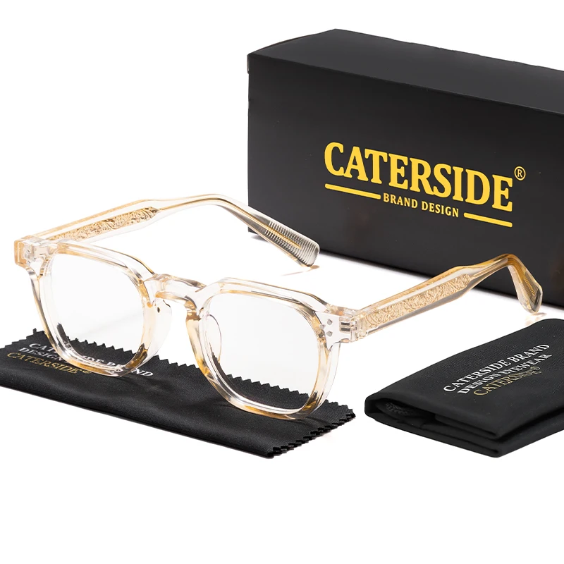 

CATERSIDE новые очки с защитой от синего света, женские очки TR90, высокое качество, ретро квадратные компьютерные очки для чтения, мужские оптические очки
