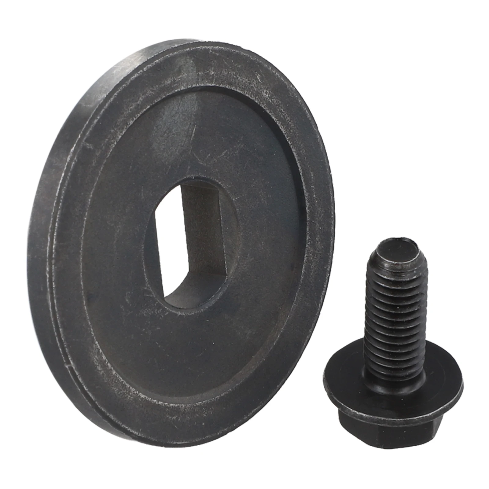 

Металлический зажимной фланец для внешнего лезвия торцовочной пилы DW715, запчасть для пил, совместимая с различными моделями.