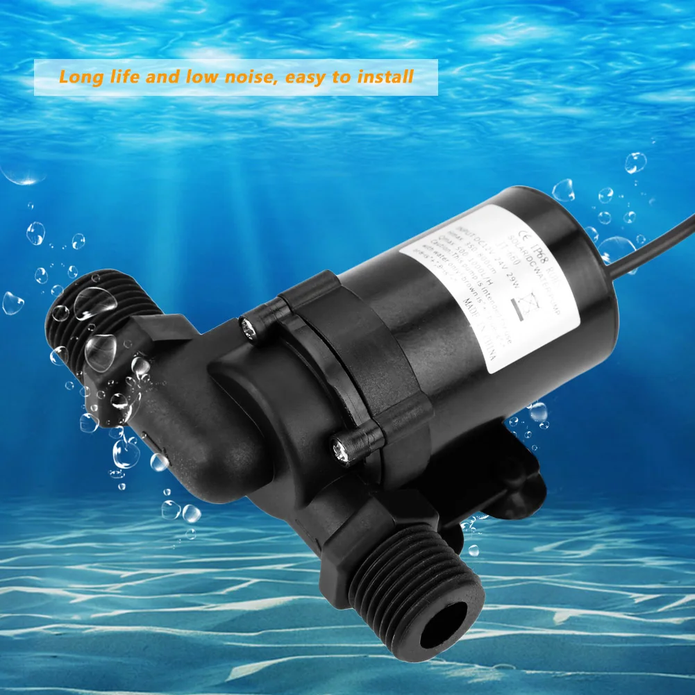 Boost Pump Brushless    Mini  Brushless  for Solar Water Heater 24V -40℃ ~100℃
