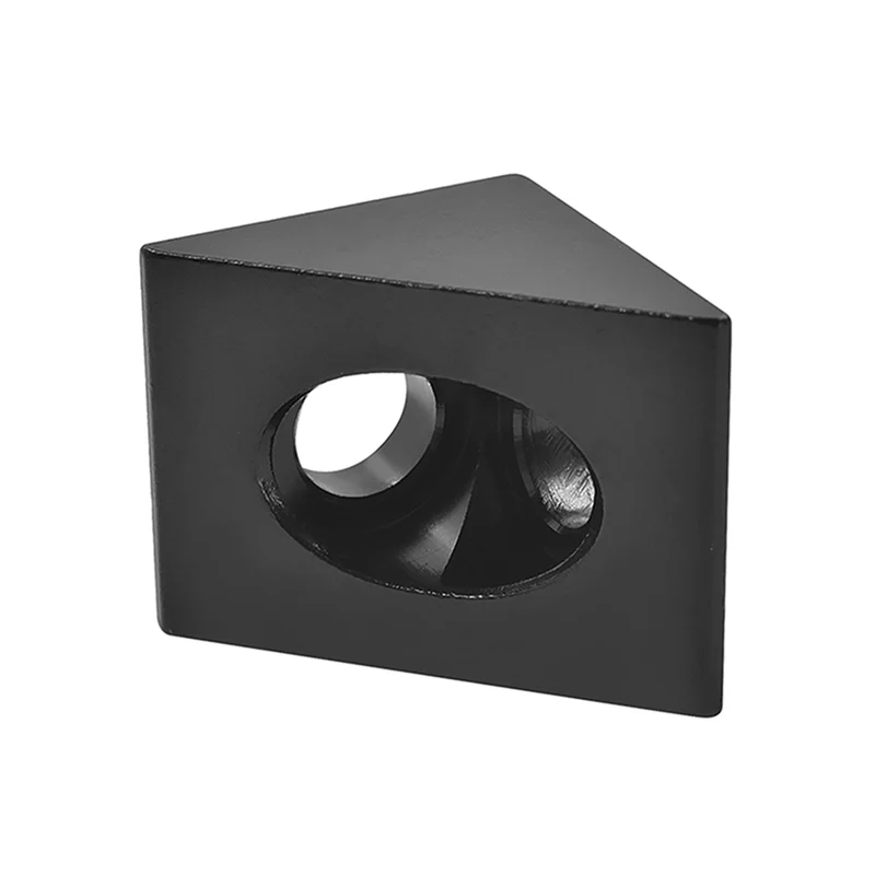 XB-90 градусов угловой кронштейн для ЧПУ и 3D-принтера DIY V-образный паз черный угол для алюминиевого профиля 2020 20 шт.