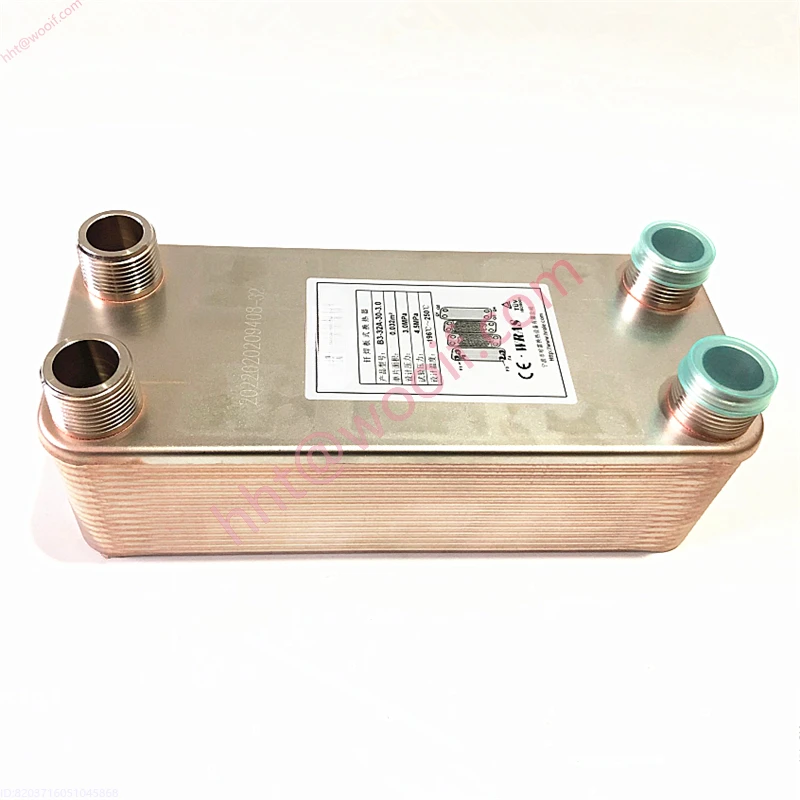

Stainless steel plate exchanger oil cooling boiler heating hot water household floor cold heat