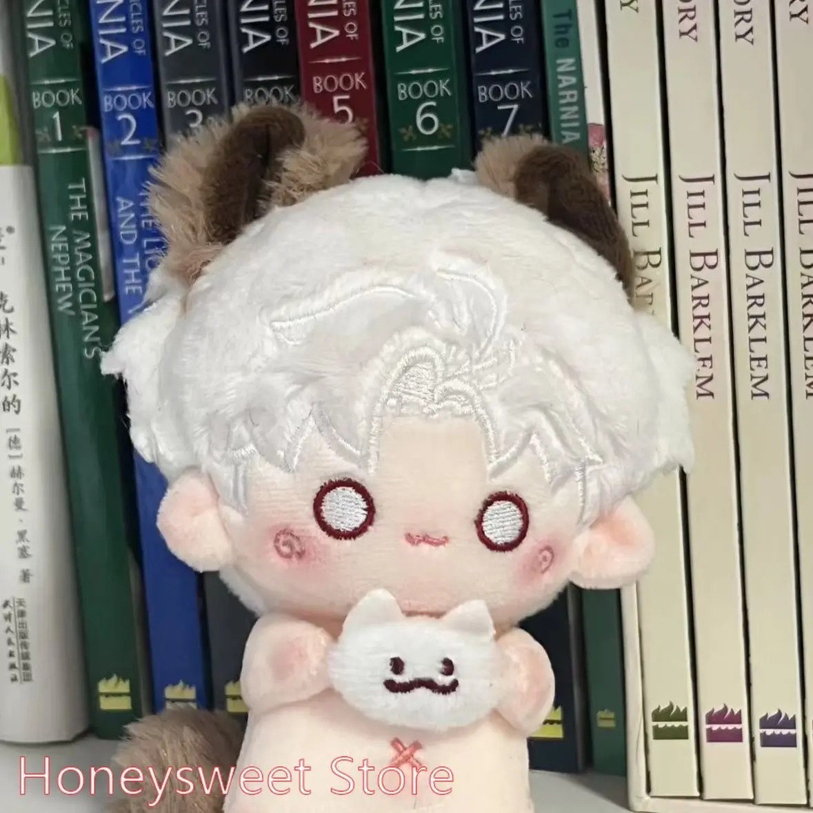 

10cm Game Love and Deepspace Sylus Kawaii Cookie Cotton Doll Body Dress Up Plush Toys Cosplay Keychain Pendant Birthday Gift