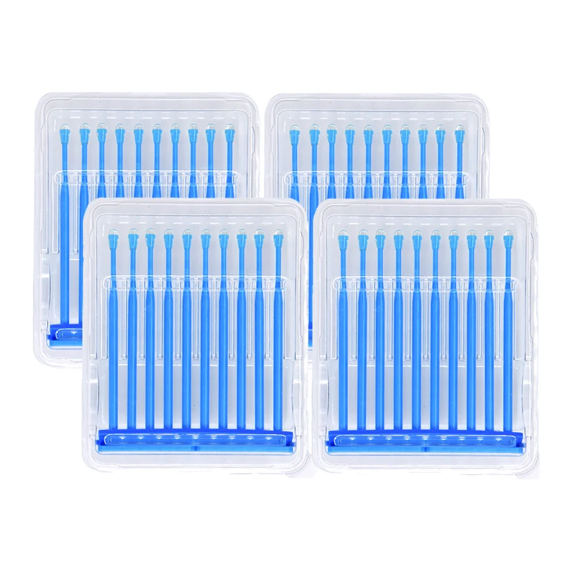 

20pcs/box Disposable Dental Applicator Sticks Adhesive Tip, Tooth Crown Porcelain Veneer Dental Materials Brush Applicator