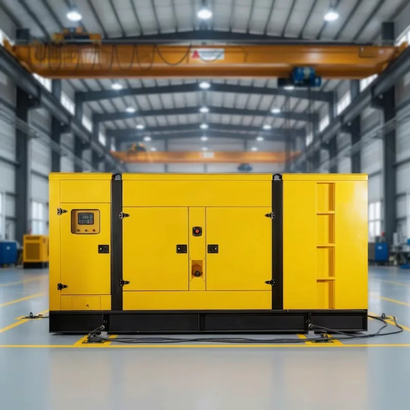 Customized Open Frame 200KVA 275KVA 300KVA 400KW Super Silent Diesel Generator Set With Trailer Type Auto Start DC 1800 RPM