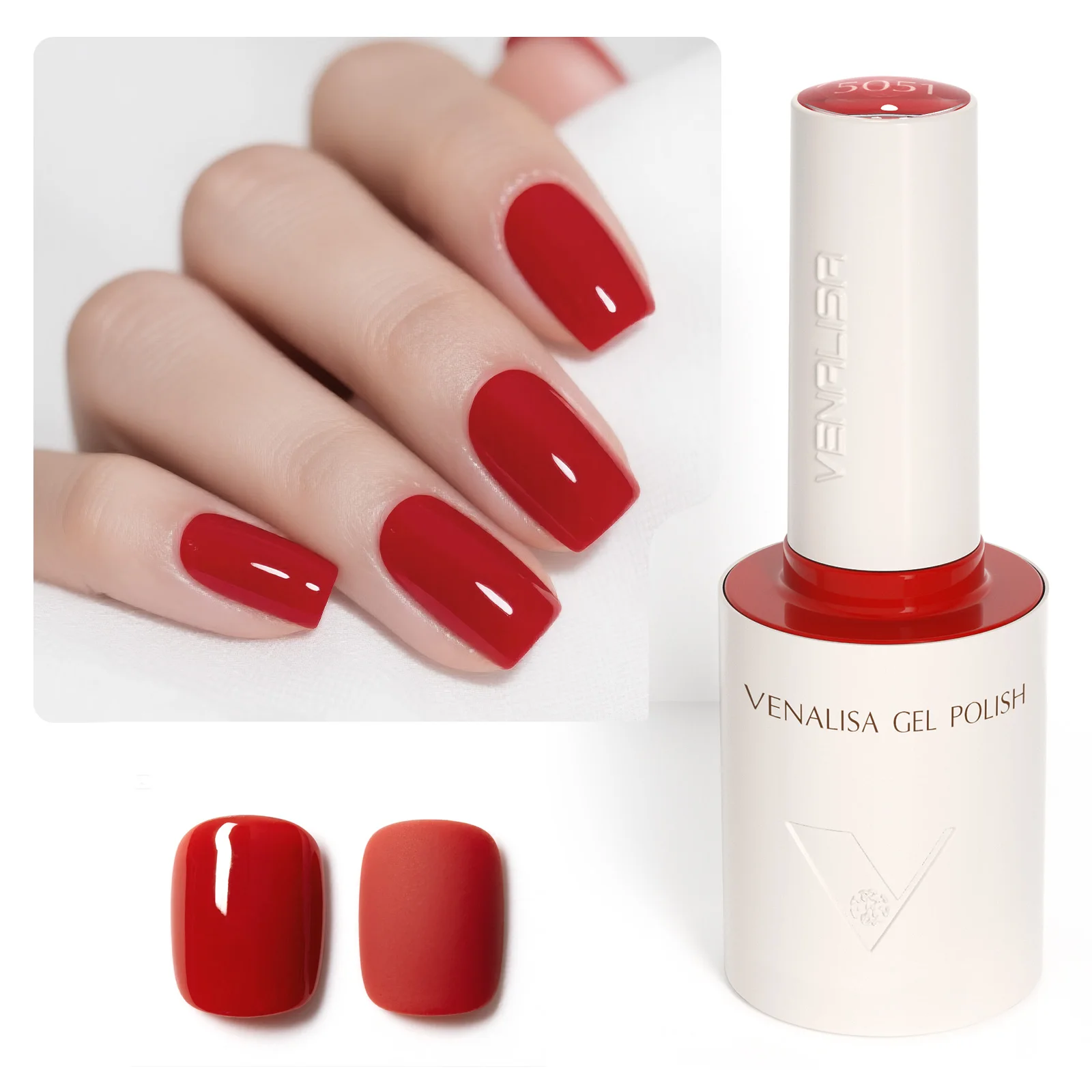 

VENALISA TPO FREE Красный гель-лак для ногтей 10 мл замачиваемый УФ-светодиодный лак длительный глянцевый цвет для маникюра DIY Nail Art Girls