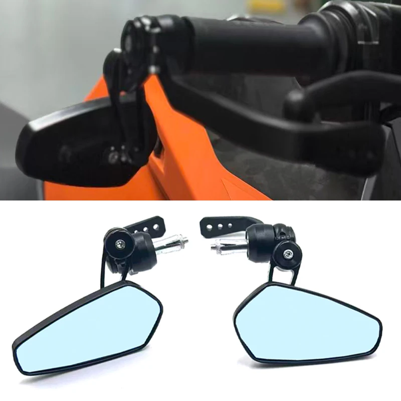 

675NK 800NK Motorcycle Black Handlebar Bar End Mirrors / Brak and Clutch Protector for CF-MOTO 675NK 800NK 450NK Mirrors
