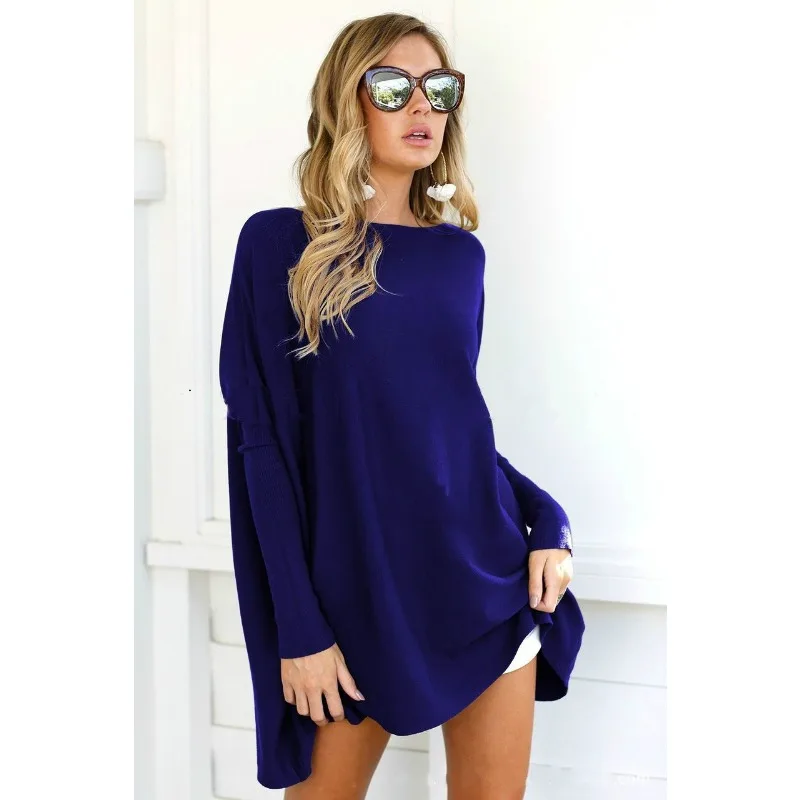 Female Clothes New Spring Autumn S-8XL Oversized T-shirt Solid Long Sleeve Loose Cotton Casual Harajuku Tunic Tees Top Women\'s