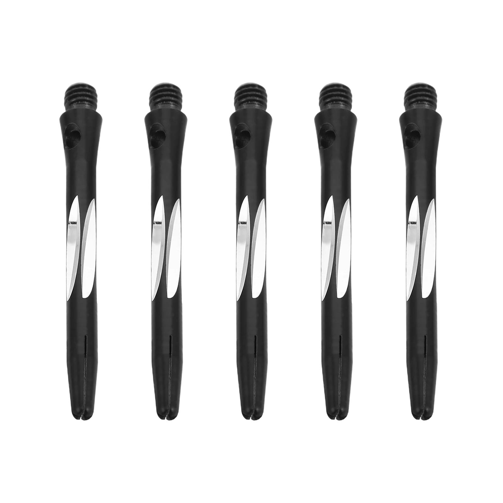 

5pcs Aluminum Alloy Dart Shafts Intricate Design Replacement Threaded Metal Stems For Professional Outdoor Throwing Games