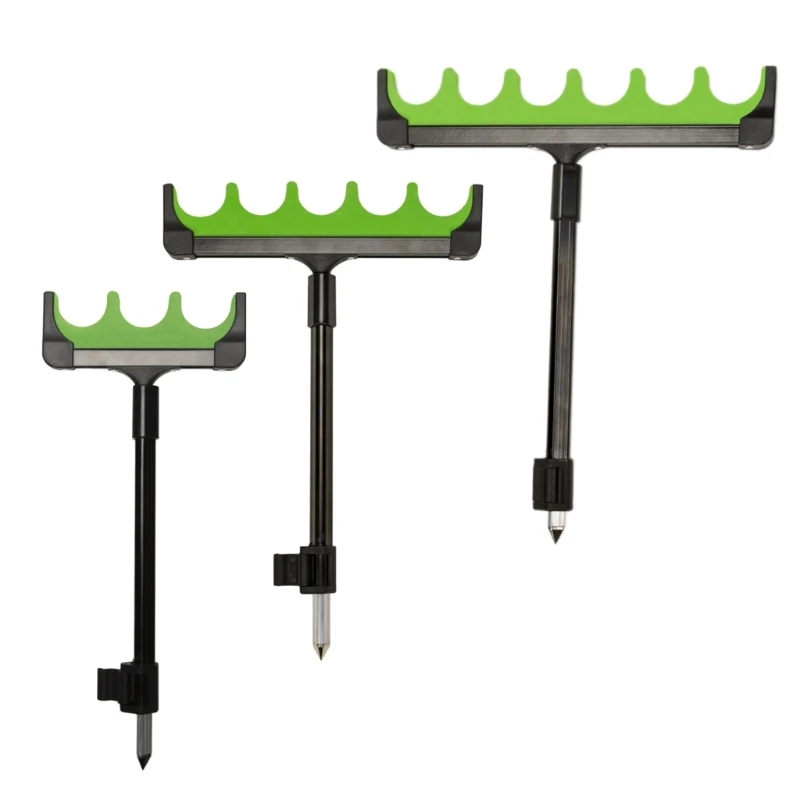 

Fishing Rod Rest Head Bracket 3/5/6 Hole Fishing Rod Holder with Banks