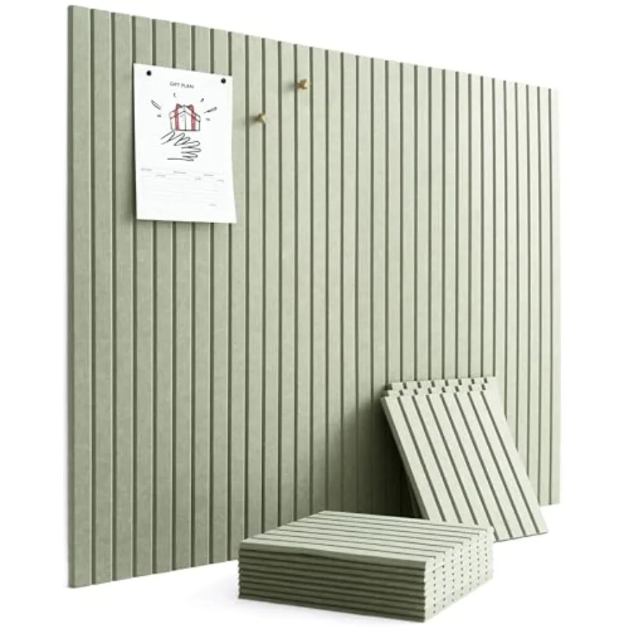 

Large Bulletin Board 48"x36" - Office Wall Organizer to Replace Your Old Cork Boards for Walls for Office Decor - 12-Pack Felt