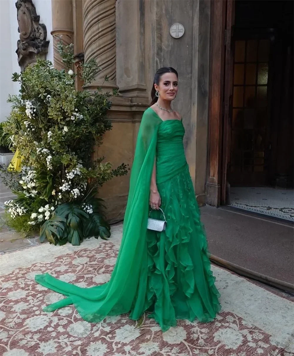 Customized High Quality Sleeveless Floor-length Red Dress Wrinkle Zipper Sweetheart Collar Vestidos Para Asistir A Una Boda image 4