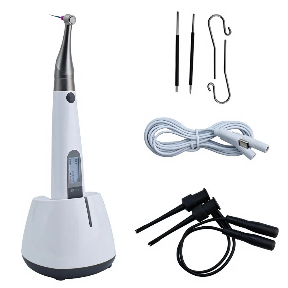 AG E Connect Endo Motor Brushless Wireless 6:1 Expansion Motor with Built-in Apex Locator for Advanced Endodontic Procedures