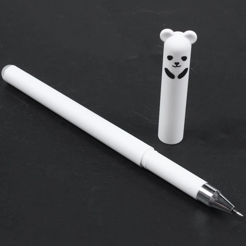 4 teile/satz niedliche Tier Panda Maus lösch bare Gel Tinte Stift 0,35mm Gel Stift Schul büro liefern Geschenk Studenten Briefpapier