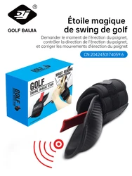BaiJia Golf Chipping Wrist Angle Corrector Golf Swing Training Aid Hold Wrist Brace Band Trainer Corrector for All Golfers