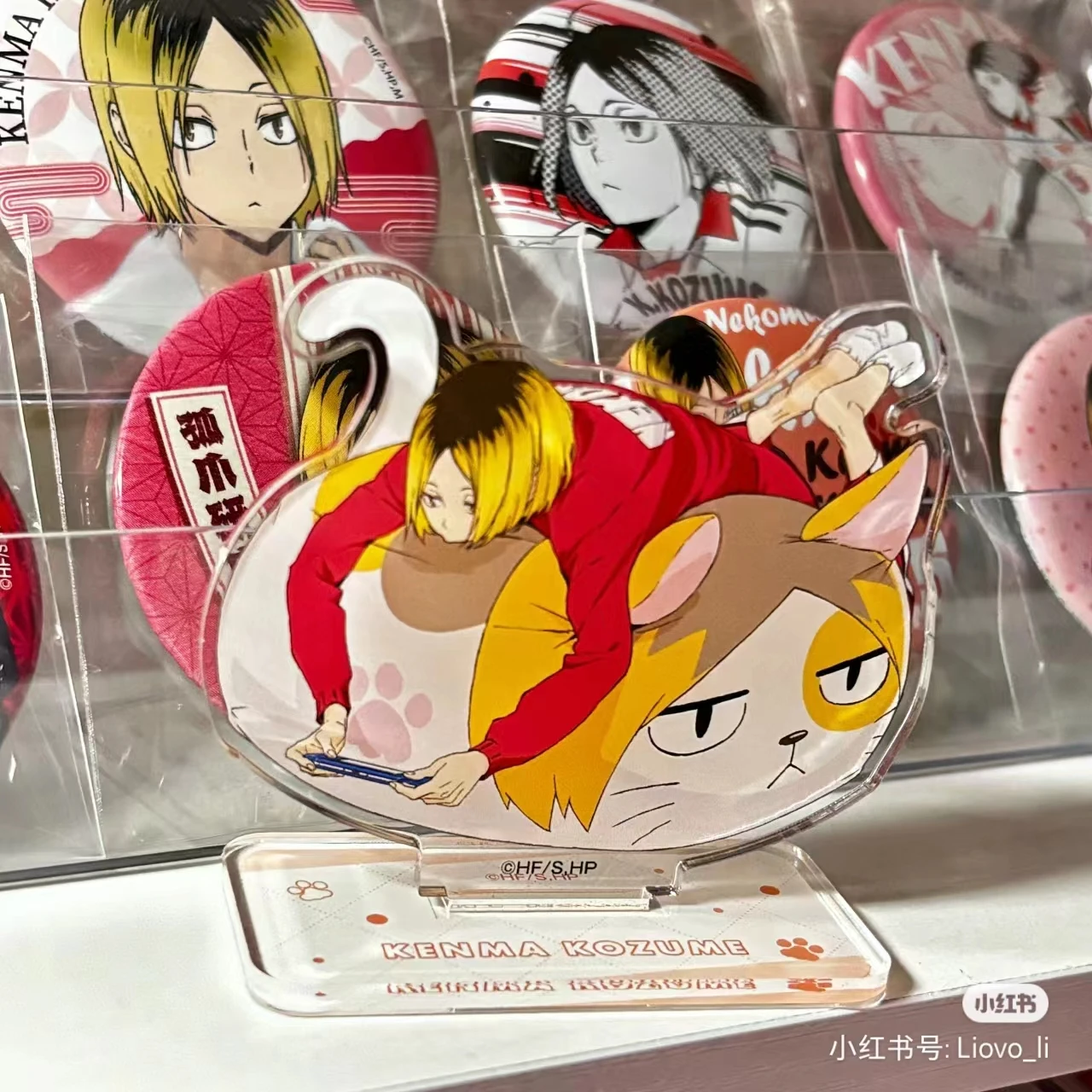 Kozume Kenma Anime Acrylic Stand Figuur Action Peripheral Figure Kids Models Toy Ornaments Paiqiushaonian Accessories Gift