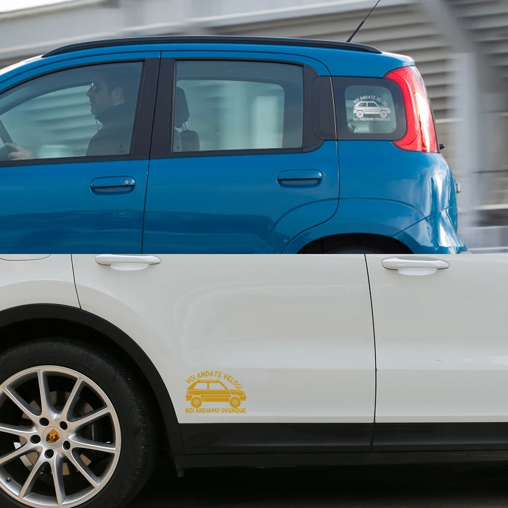 Dorpelbeschermer Sticker Voor Fiat Panda II (169) – Koolstofvezel Achterbumper (2003-2016)