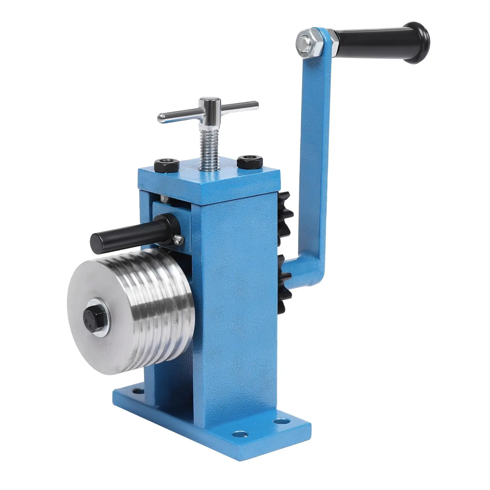 

Happcucoe Ring and Earring Press Bending Machine, 6 Different Sizes of Round Slots, Hand-Bending Machine, Jewelry Tool, Bra Making Tool