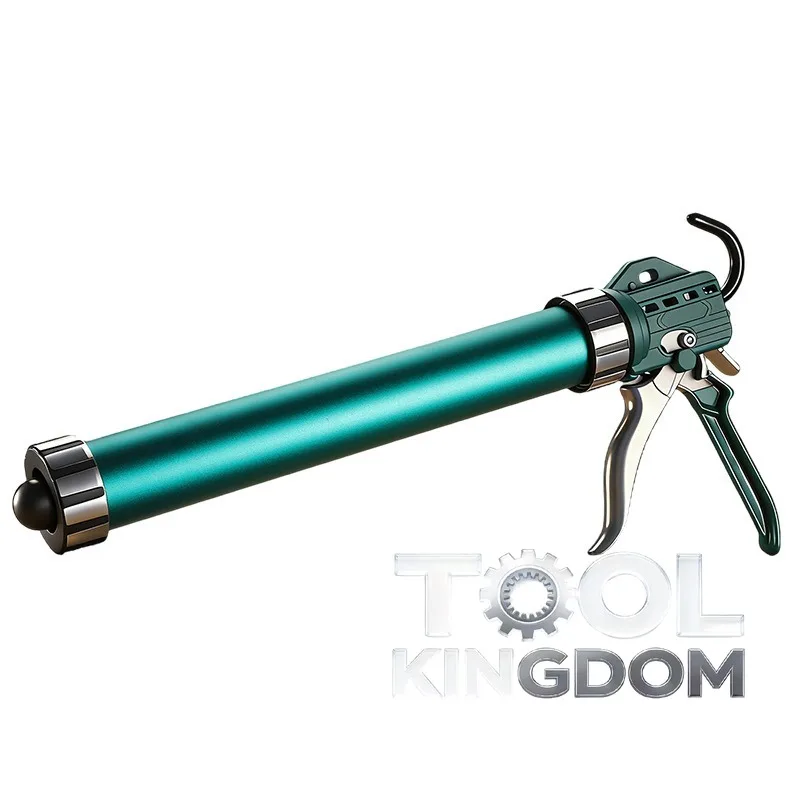 

1pc Universal Rotating Glass Glue Gun, 19-Bearing Auto Glue Breaking, Thickened Durable Non-Deformable Sealing Tool