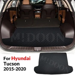 Car Trunk Mat For Hyundai TUCSON 2015 2016 2017 2018 2019 2020 Custom Car Accessories Auto Interior Decoration