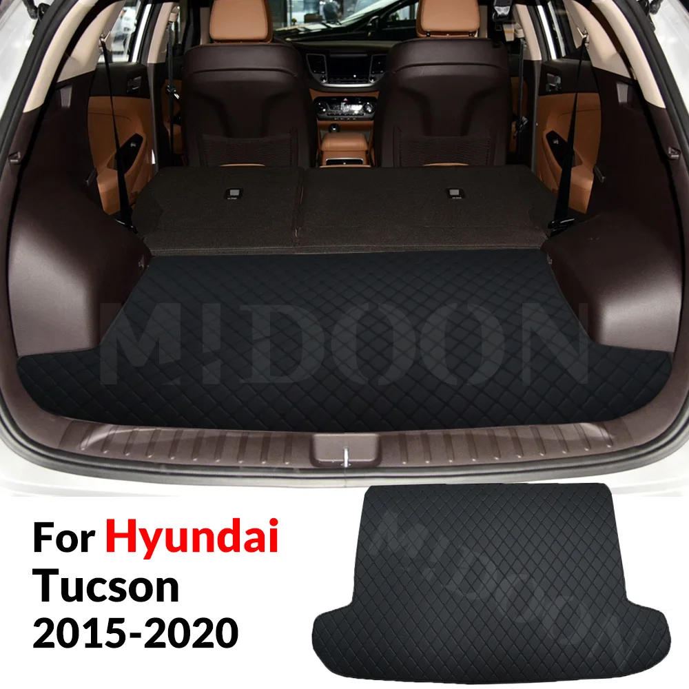 Mata bagażnika samochodowego do Hyundai TUCSON 2015 2016 2017 2018 2019 2020 Niestandardowe akcesoria samochodowe Dekoracja wnętrza samochodu