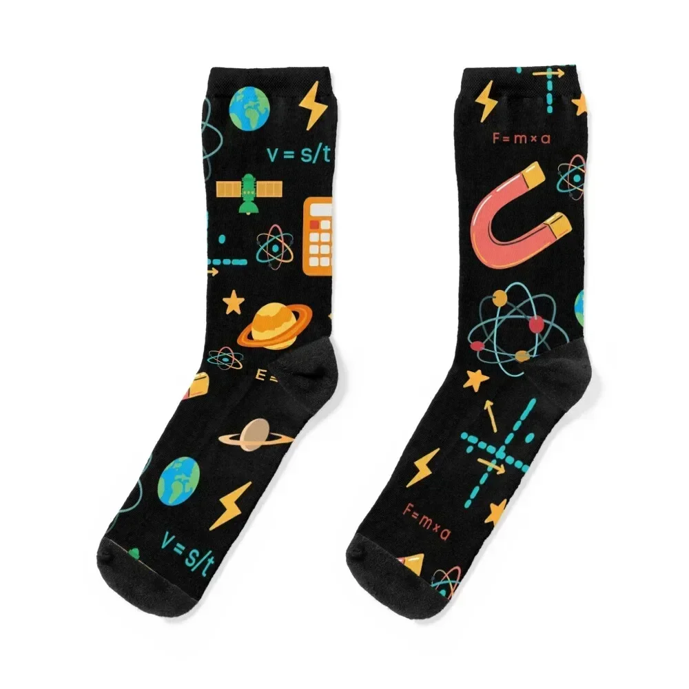 

Physics Socks gift warm winter halloween custom Men Socks Luxury Brand Women's