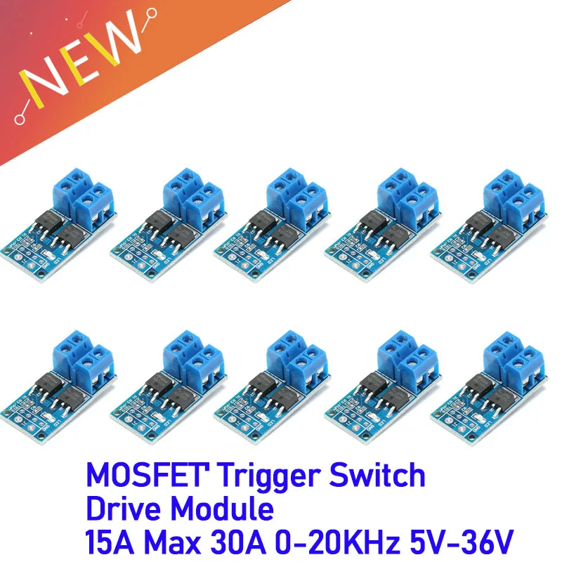 10-шт-1-шт-15a-400-Вт-mosfet-триггерный-переключатель-модуль-привода-ШИМ-регулятор-панель-управления-dc-5-В-36-В-переключатель-плата-управления-для-arduino