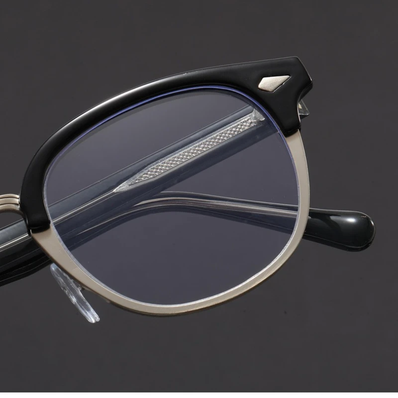 SZTZX Retro Square Frame Prescription Glasses  Men Women Personalized Reading Glasses Progressive Anti Blue Light Eyeglasses - Image 6