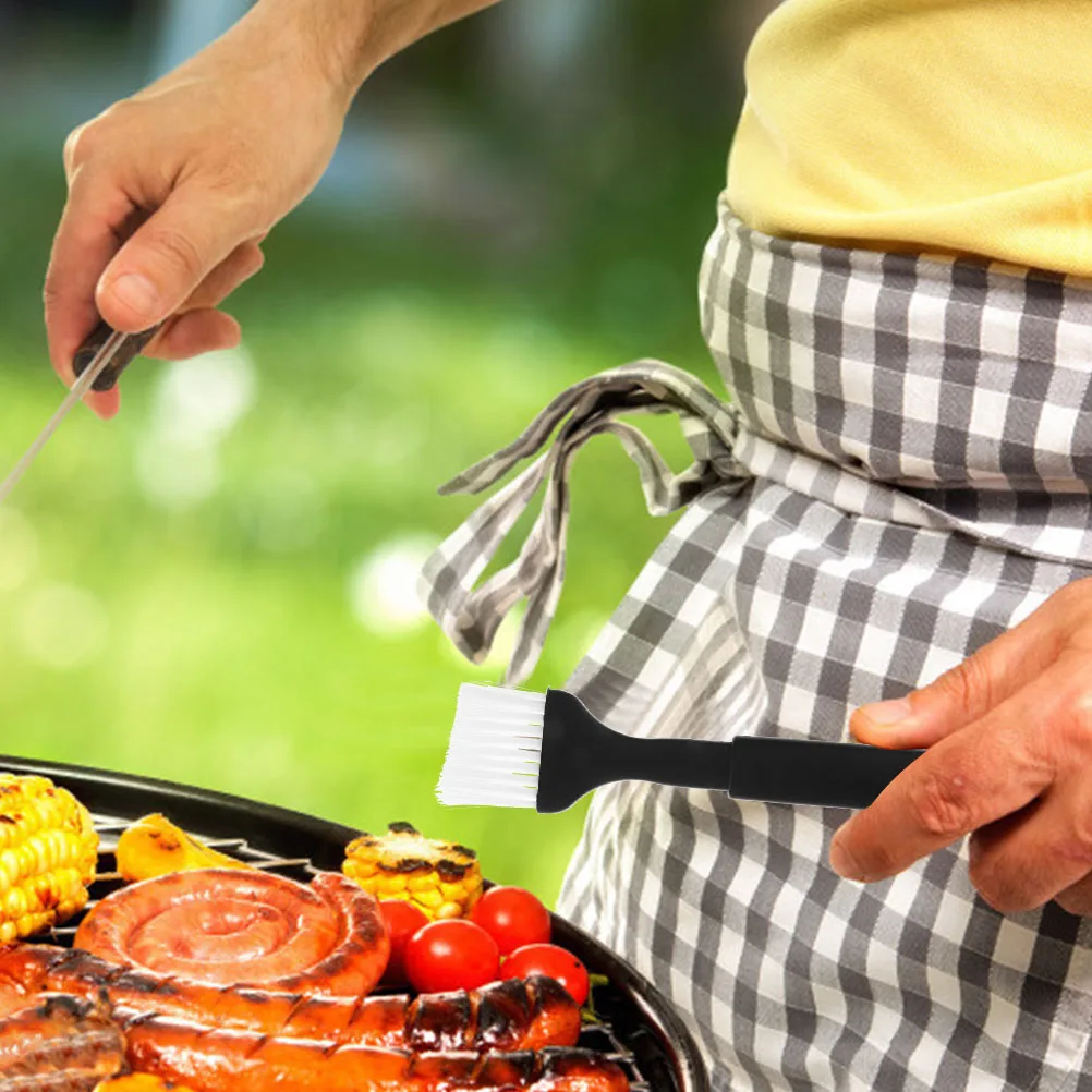 

6Pcs Barbecue Brush Set Plastic Handle Kitchen Oil Brush for Baking Grilling Bbq Basting Tool Portable Cooking Utensil