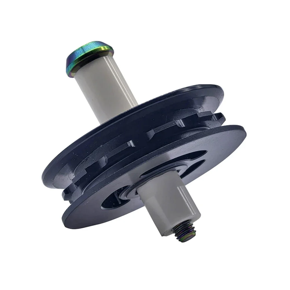 

Bicycle Chain Tensioner Kit 10mm 12T Nylon Guide Wheel Ceramic Shaft Sleeve Titanium Alloy Screw For Brompton Bike Accessories