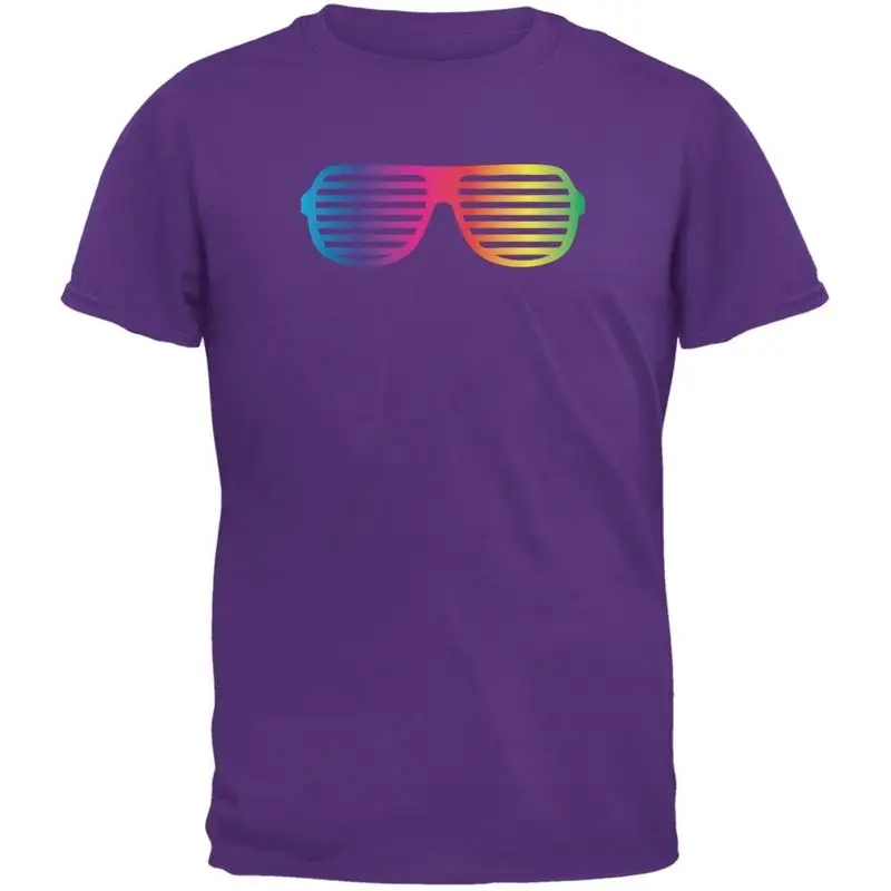 

Фиолетовая футболка для взрослых Shutter Shades
