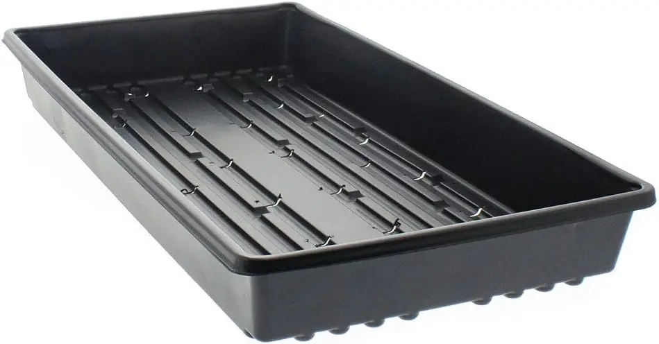 

100 PK- 1020 Plant Trays, NO Holes, Heavy Duty