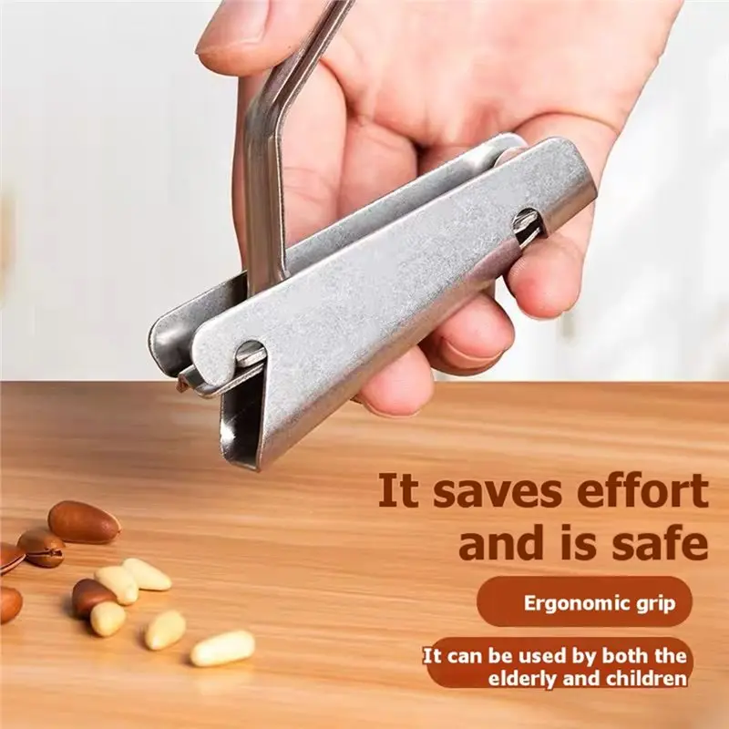 ABVG-Melon Seed Pliers Pine Nut Pliers Effortless,Portable