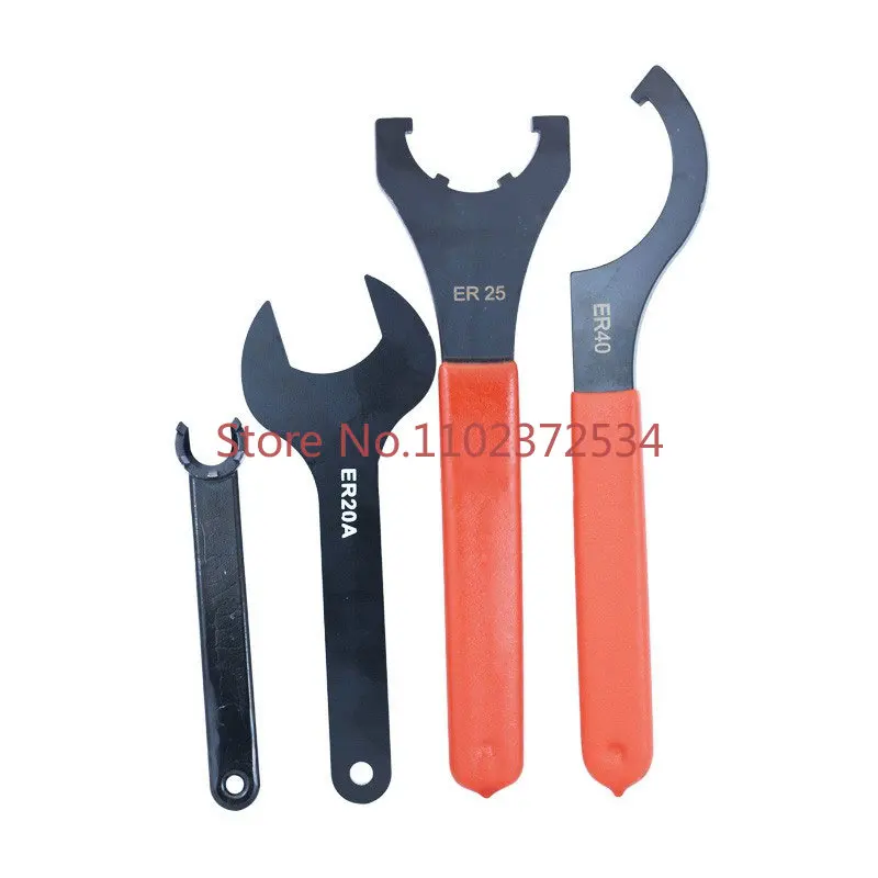 3PCS-ER11A ER20M 25 32 ER40 APU13 16 wrench ISO20 shank nut C32 crescent wrench