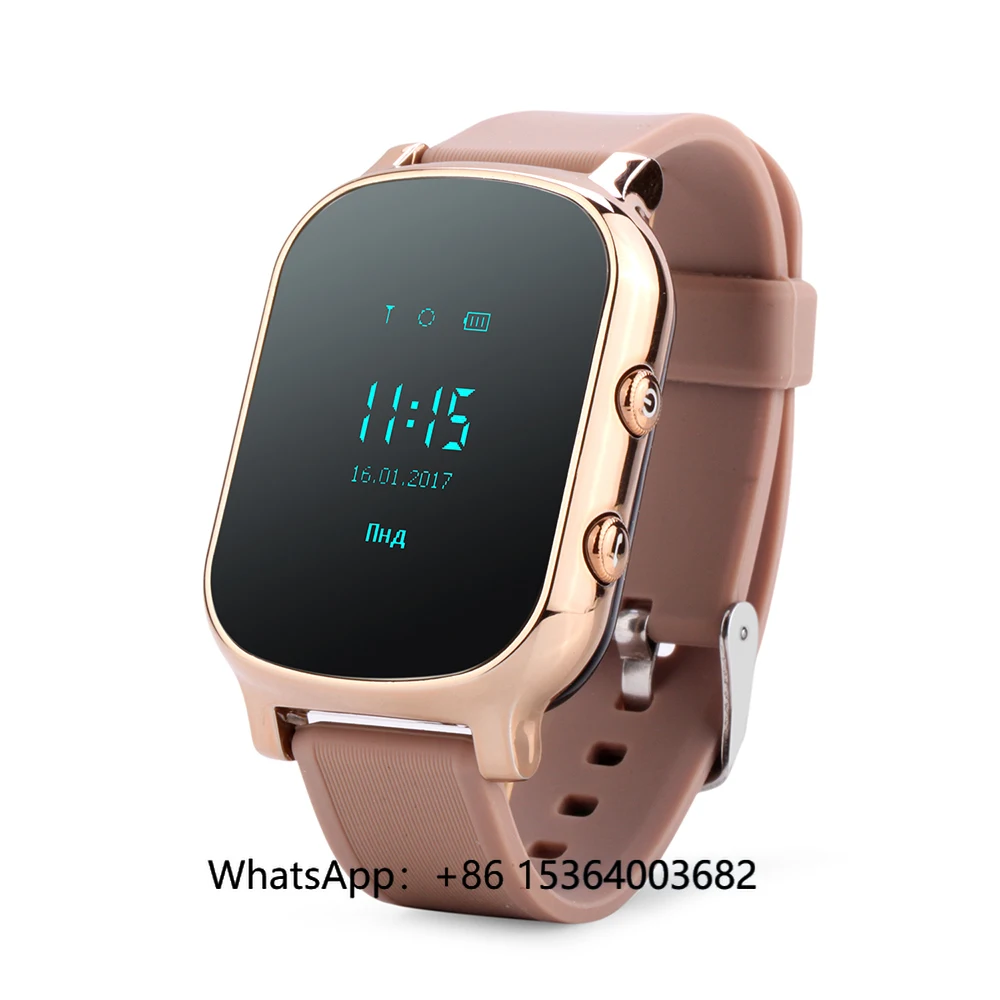 TJXLWonlex Reloj Silver T58 Детские умные GPS-часы Наручные часы для детей Часы SOS TJXLWonlex Reloj Silver T58 Детские умные GPS-часы Наручные часы для детей Часы SOS