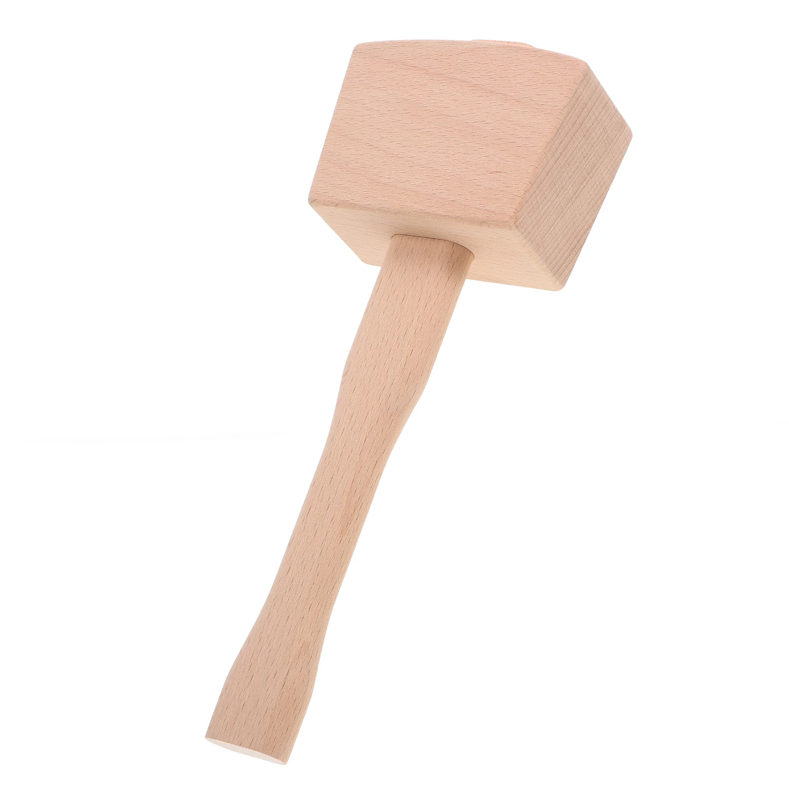 

Wooden Hammer Mallet for DIY Woodworking and Leathercraft Projects Sturdy Lightweight Tool with Smooth Finish Easy to Store