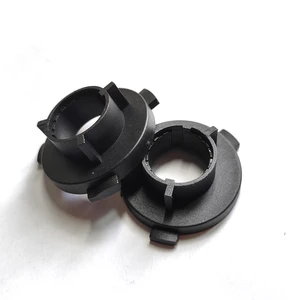 Suporte adaptador LED para Kia K3 K4 K5 Sorento Hyundai Sonata SantaFe 9 Coupe Tucson Faróis Base, ABS H7, 1 Set 8 principais vendas conector farol h7 - №5