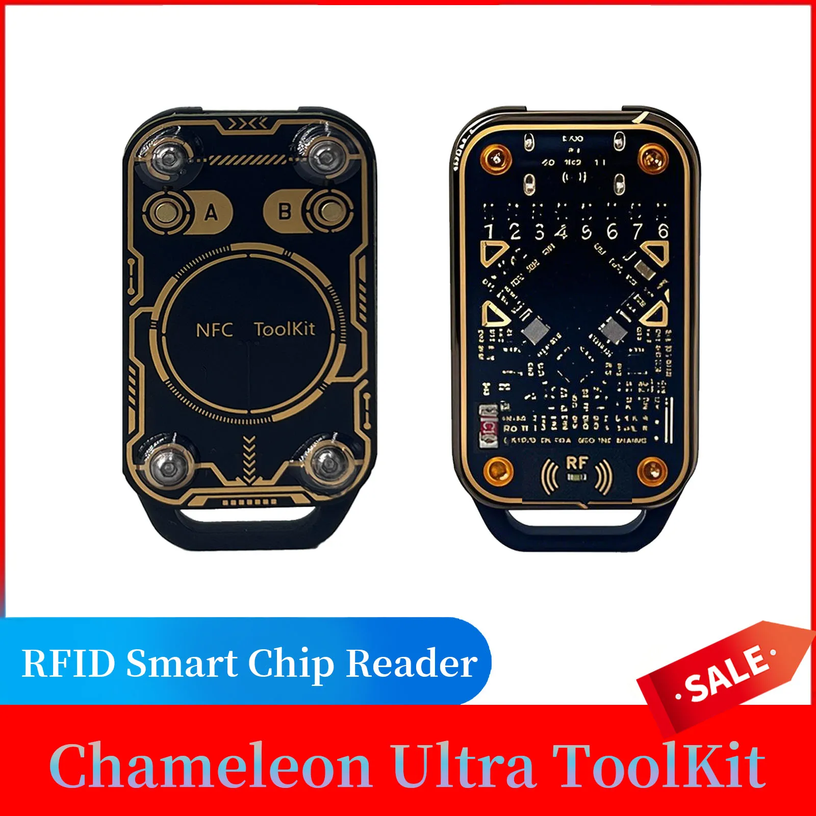 

RFID New Chameleon Ultra Detector Card Simulator 16 Cards Compliant With NFC Reading Writer ID/IC Tag Smart Card Emulator