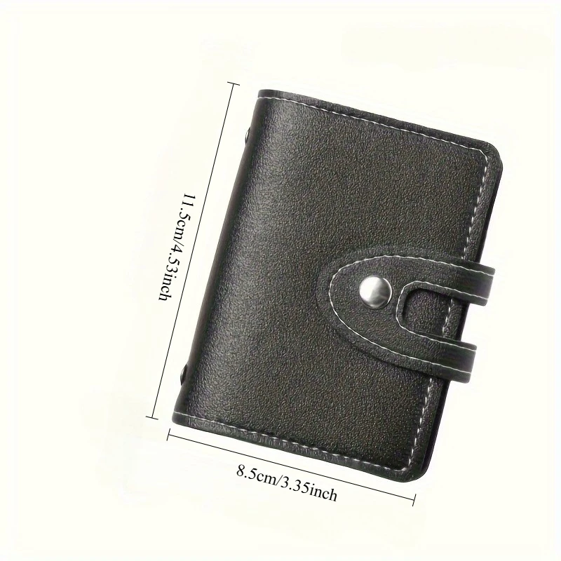 1PC, 28 Multi-Slot ID Card Holder Ultra-Thin Credit Card Holder for Men and Women Bank Card Storage Bag