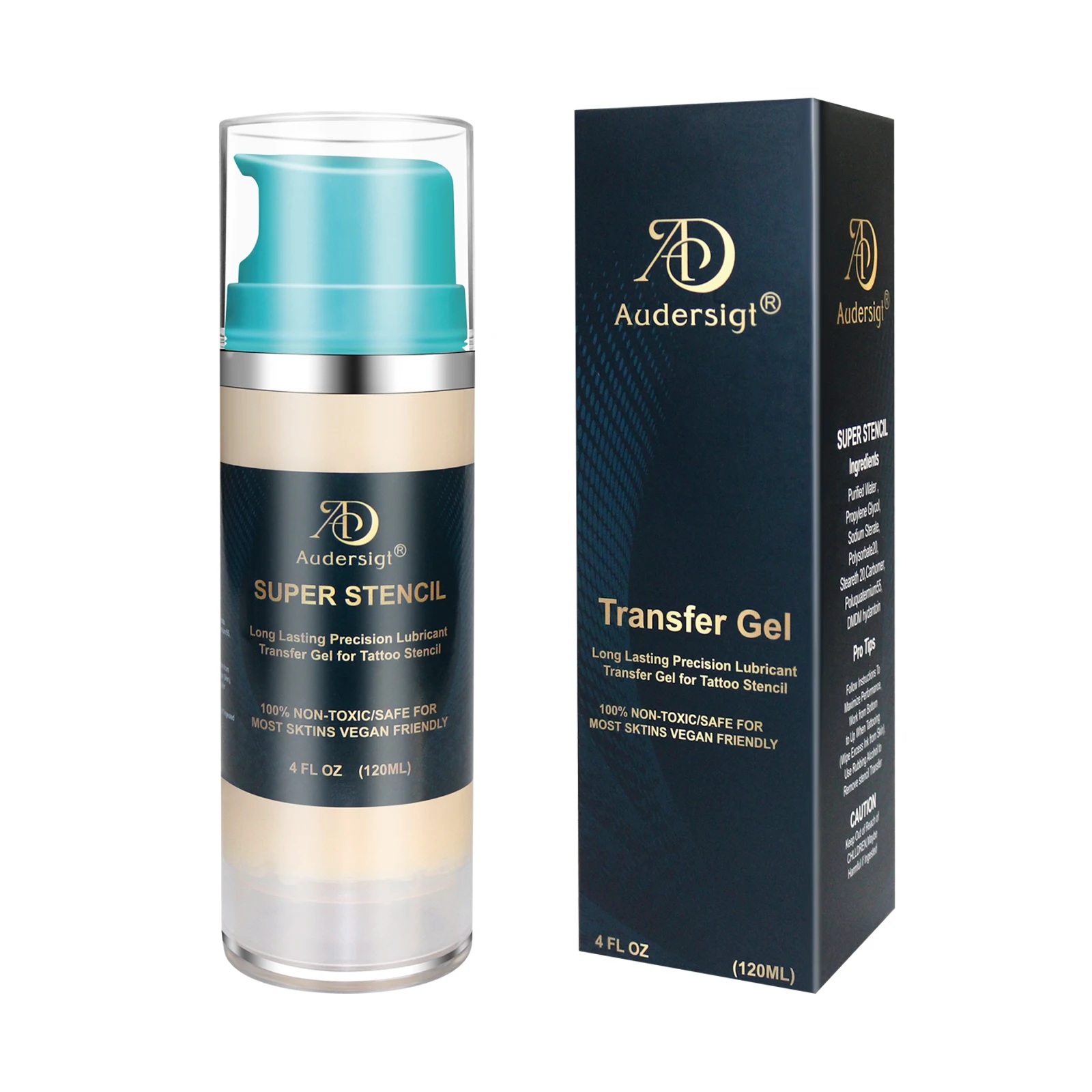 

Audersigt 120ML Professional TattooStencil TransferGel Thermal Copier Gel Transfer Stuff Solution Cream Tattoo Accessories
