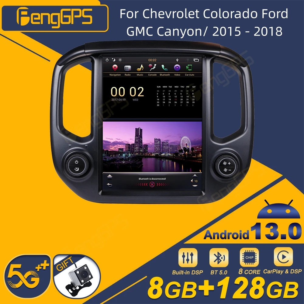 

For Chevrolet Colorado Ford GMC Canyon/ 2015 - 2018 Android Car Radio 2Din Stereo Receiver Autoradio Multimedia Player GPS Navi