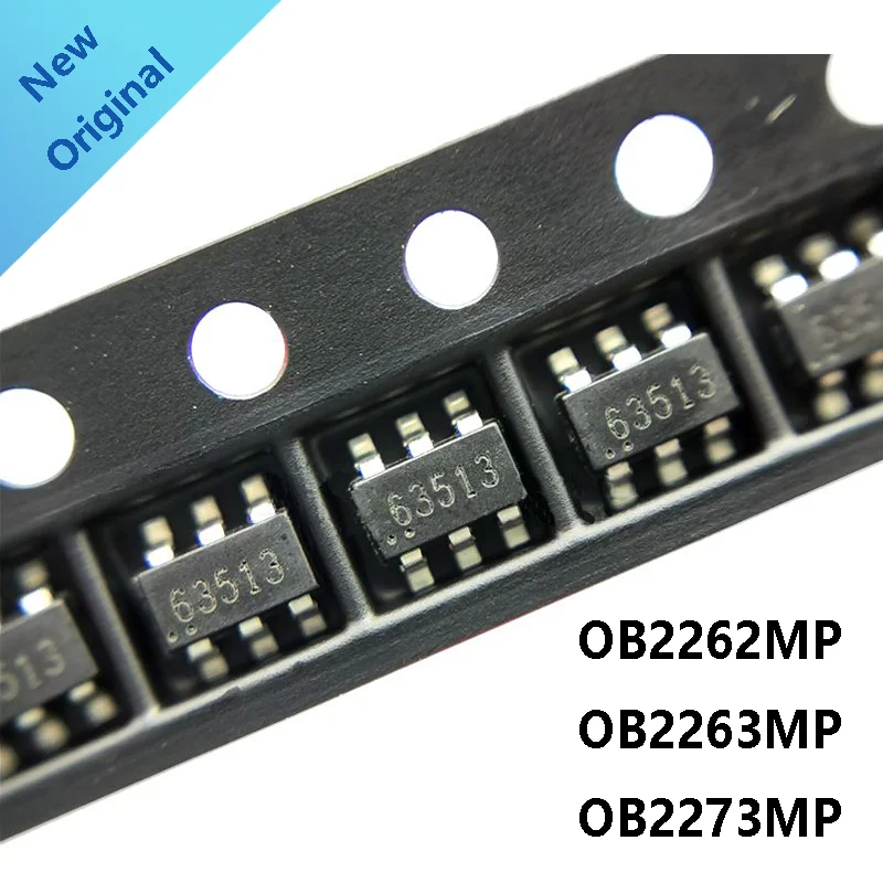 

50PCS/LOT New OB2263 OB2262 OB2273 OB2263MP OB2262MP OB2273MP 63 SOT23-6 Power Management Chip