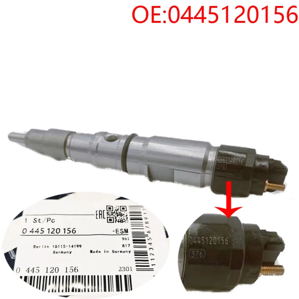 

0445120156 is suitable for Yuchai 6CyL YC6 Bosch common rail injector 0 445 120 156