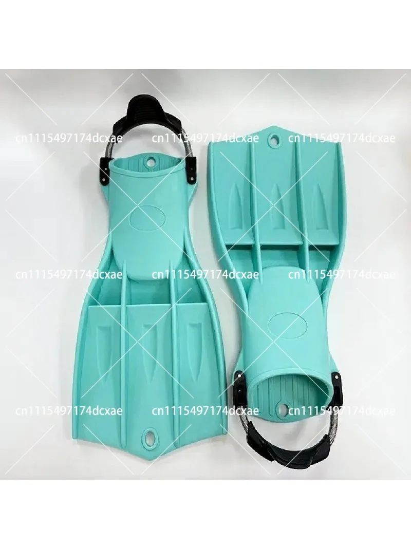 Professional Scuba Diving Fins Open-Heel Flippers with Adjustable Spring Strap, Strong Underwater Training Fins