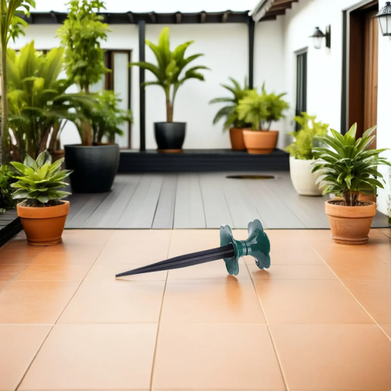 

Набор из 6 прочных пластиковых направляющих шипов для шлангов, опоры для газонных шлангов, для организации подачи воды, садовые принадлежности