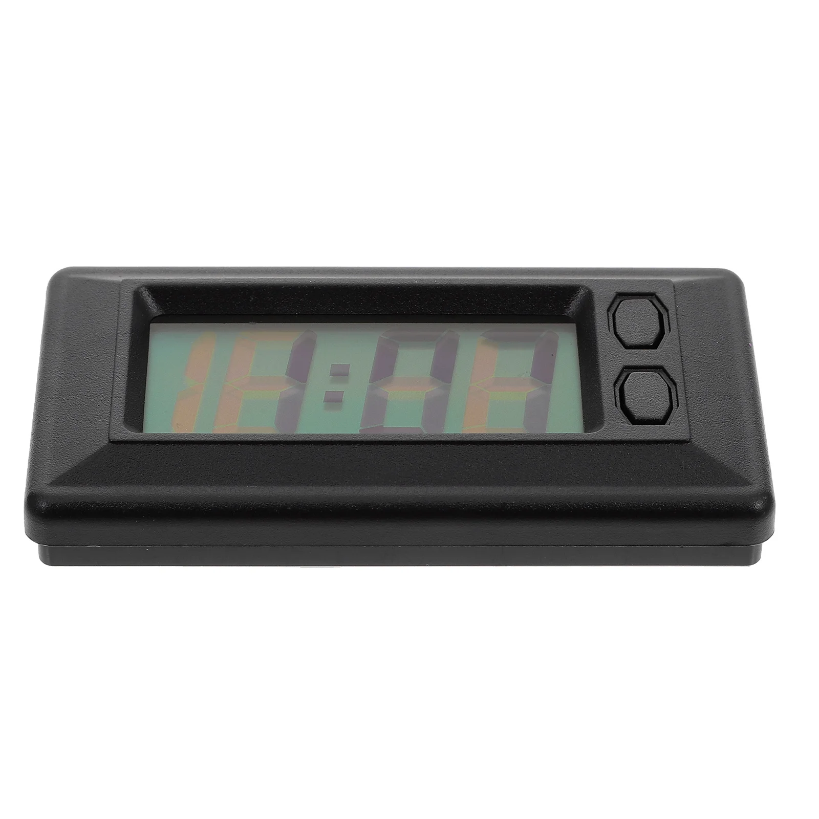 Electronic Calendar Mini Digital Clock For Car Ultra Thin Dashboard Desk Clock Tiny Led Time Display Tool