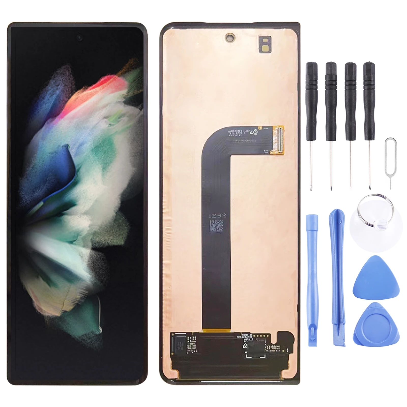 

LCD Secondary Screen for Samsung Galaxy Z Fold3 5G SM-F926B Digitizer Full Assembly Display Phone LCD Screen Repair Replacement